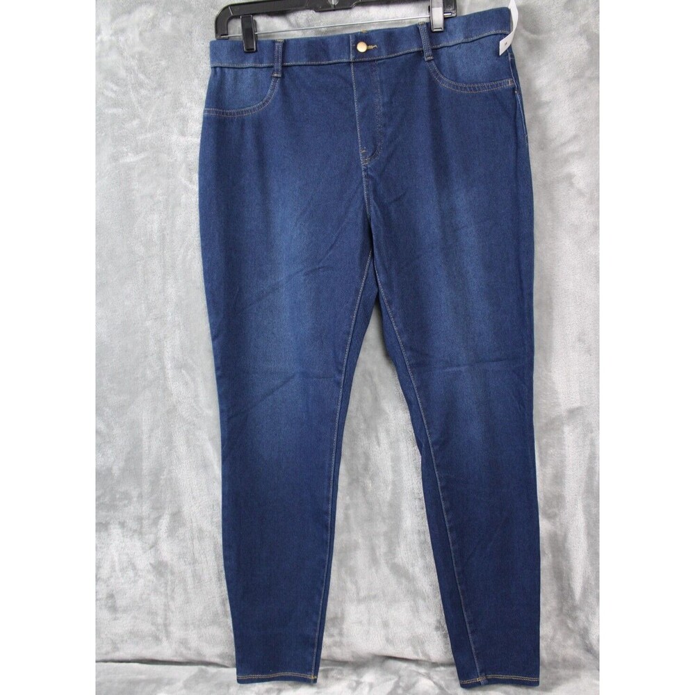 Time And True High Rise Fitted Jeans Women's Size 16-18XL Blue